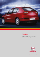 Seat Self Service Program - SSP 077 Leon 